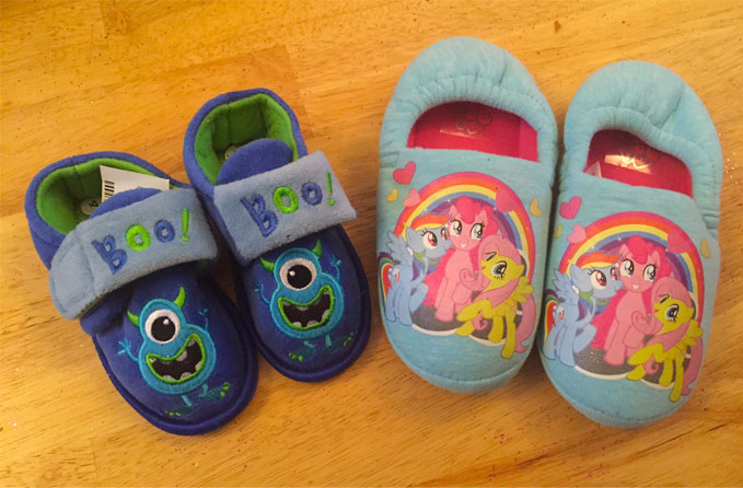 children's slippers from wyndsors